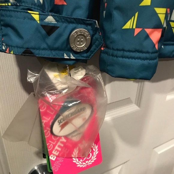 Betty Rides Women's Ava Parka Sport Mosaic Print Snowboard Jacket Size Medium - Picture 8 of 8